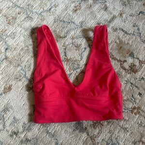 Pink/Red lululemon Align V-Neck Bra Light Support, A/B Cup [SIZE 2]